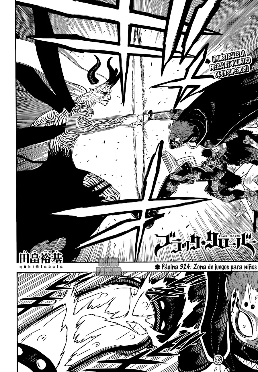 Black Clover capítulo 324, página 3