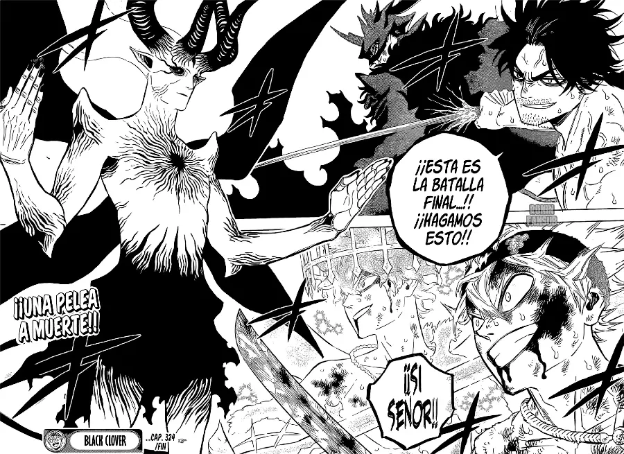 Black Clover capítulo 324, página 13