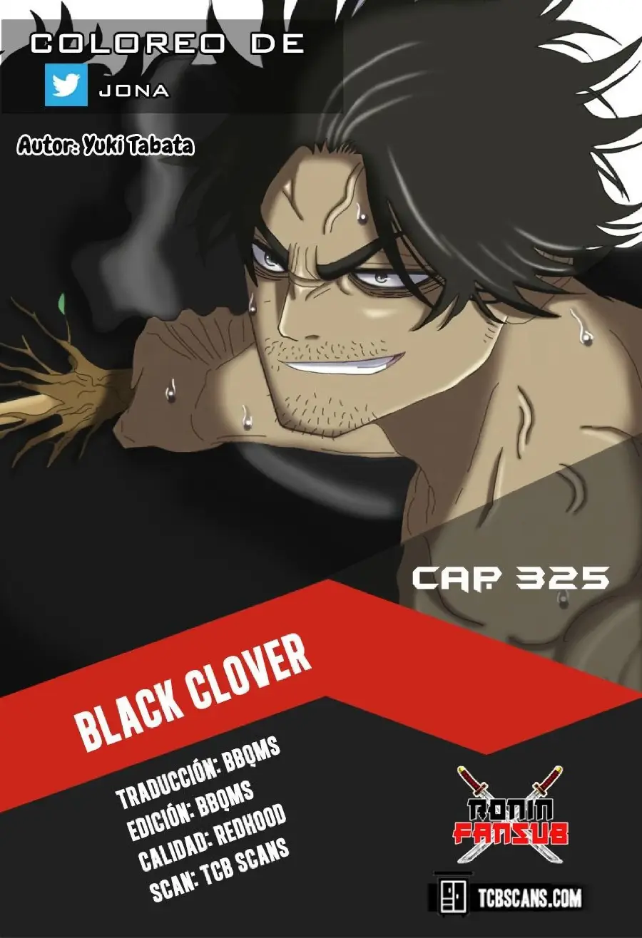 Black Clover capítulo 325, página 1