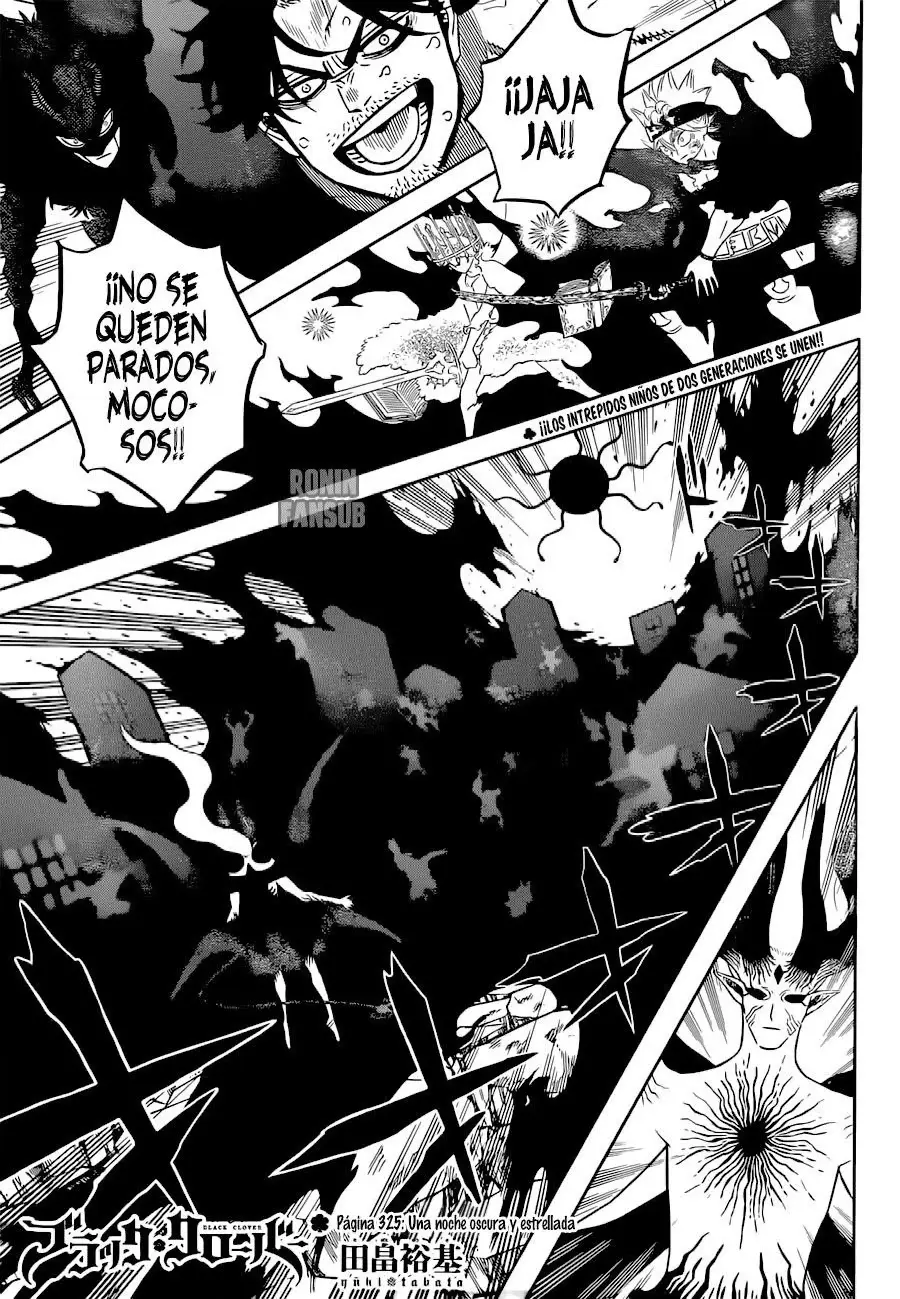 Black Clover capítulo 325, página 2