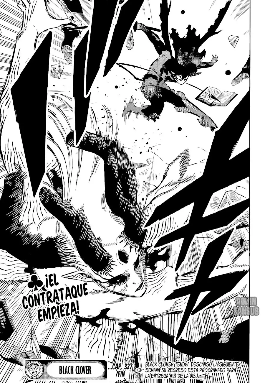 Black Clover capítulo 327, página 9
