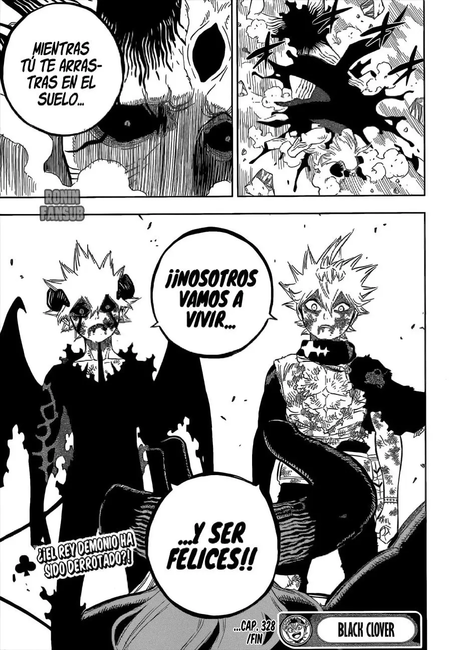 Black Clover capítulo 328, página 14