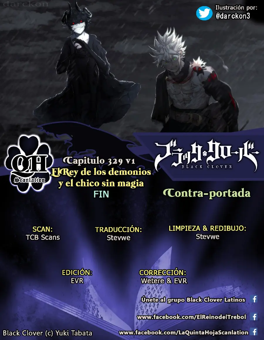 Black Clover capítulo 329, página 16