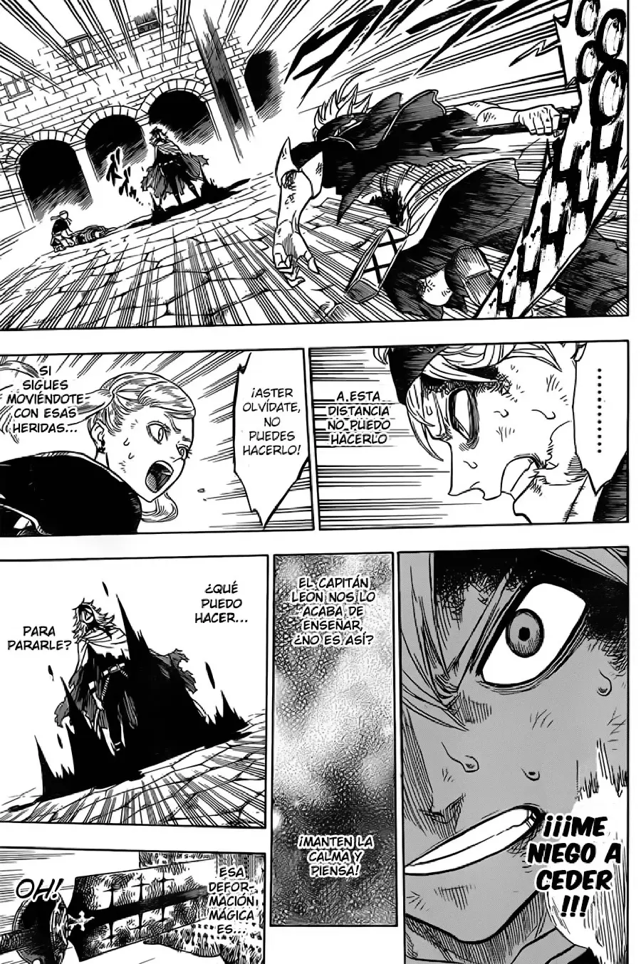 Black Clover capítulo 33, página 8