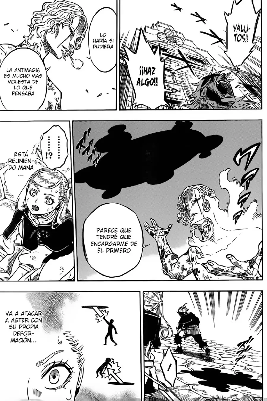 Black Clover capítulo 33, página 14