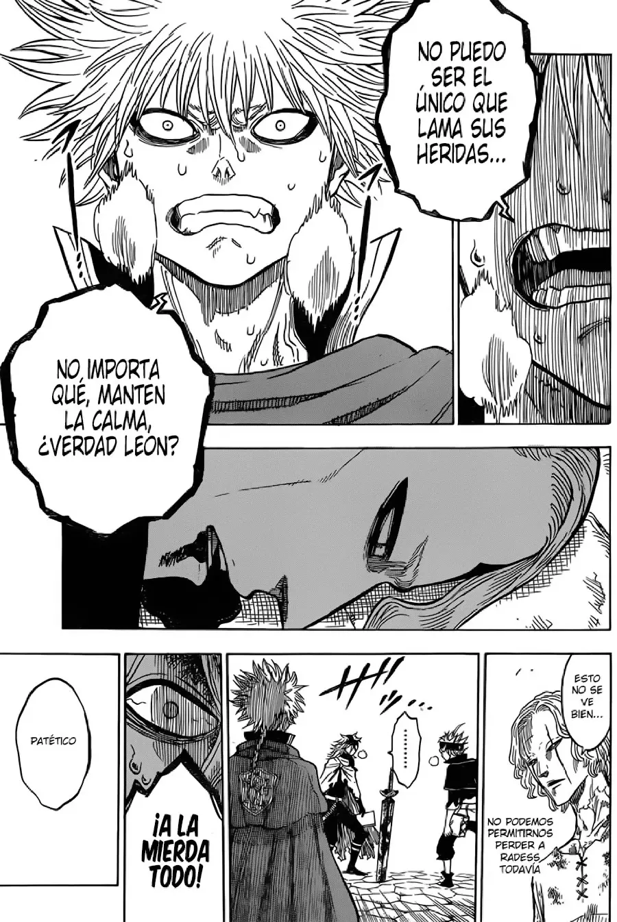 Black Clover capítulo 33, página 16