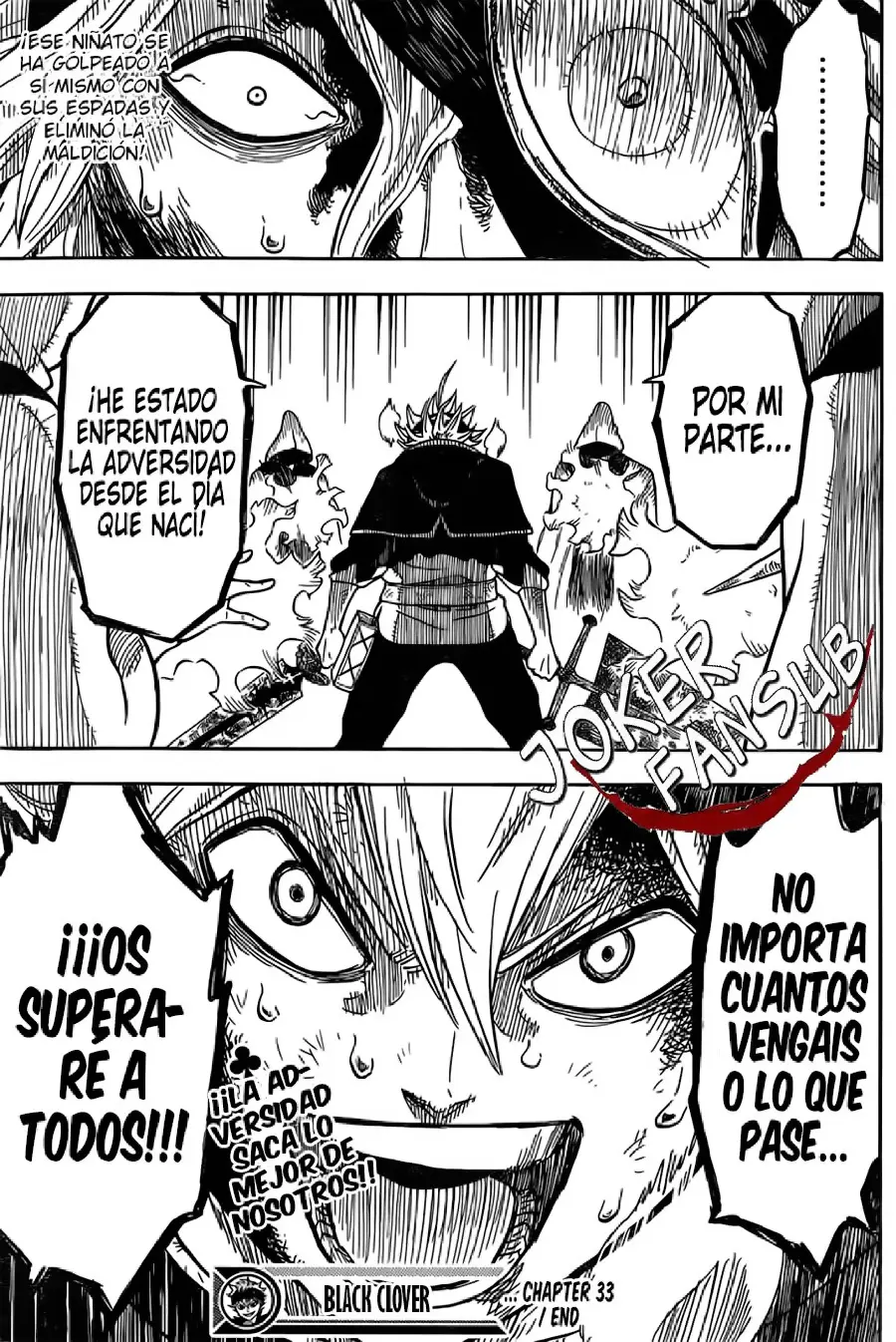 Black Clover capítulo 33, página 19
