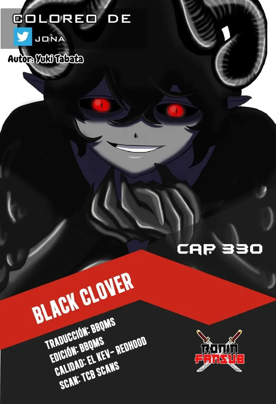 Black Clover capítulo 330, página 1
