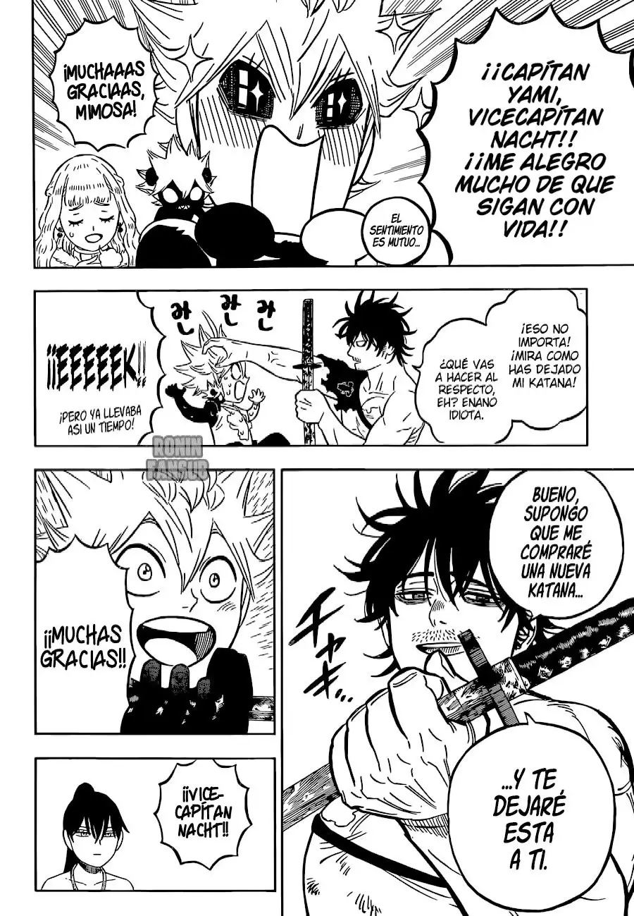 Black Clover capítulo 330, página 14