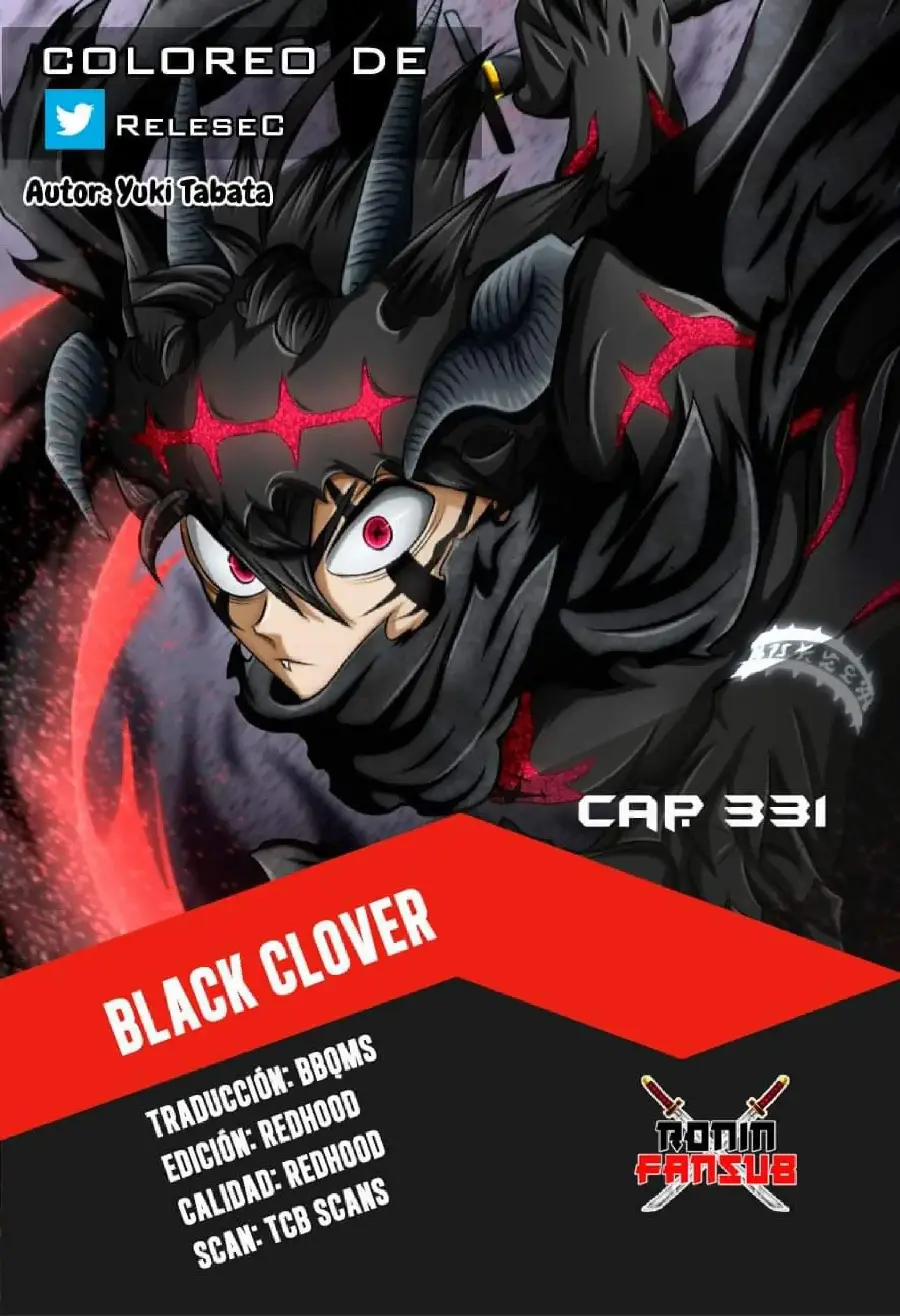 Black Clover capítulo 331, página 1