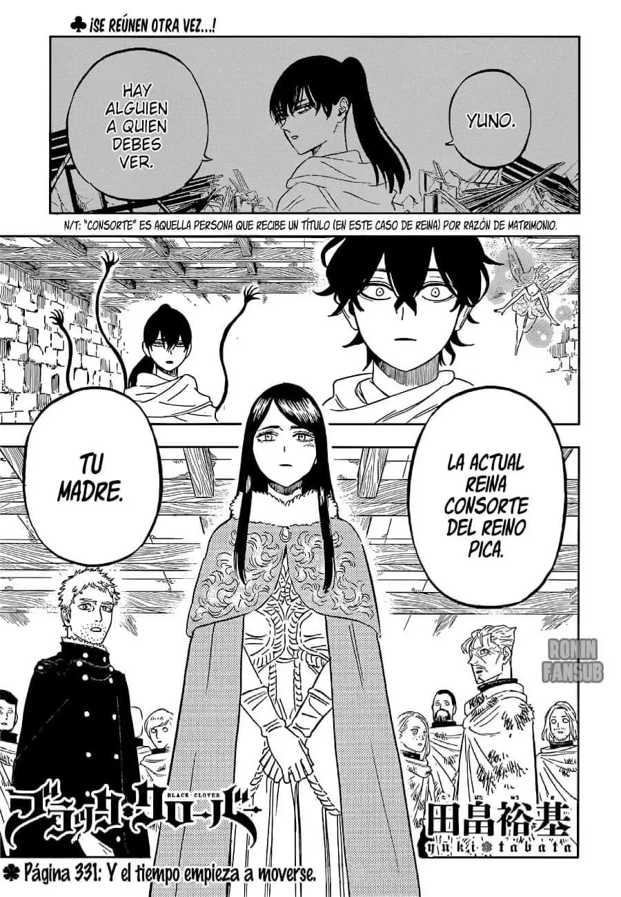 Black Clover capítulo 331, página 2