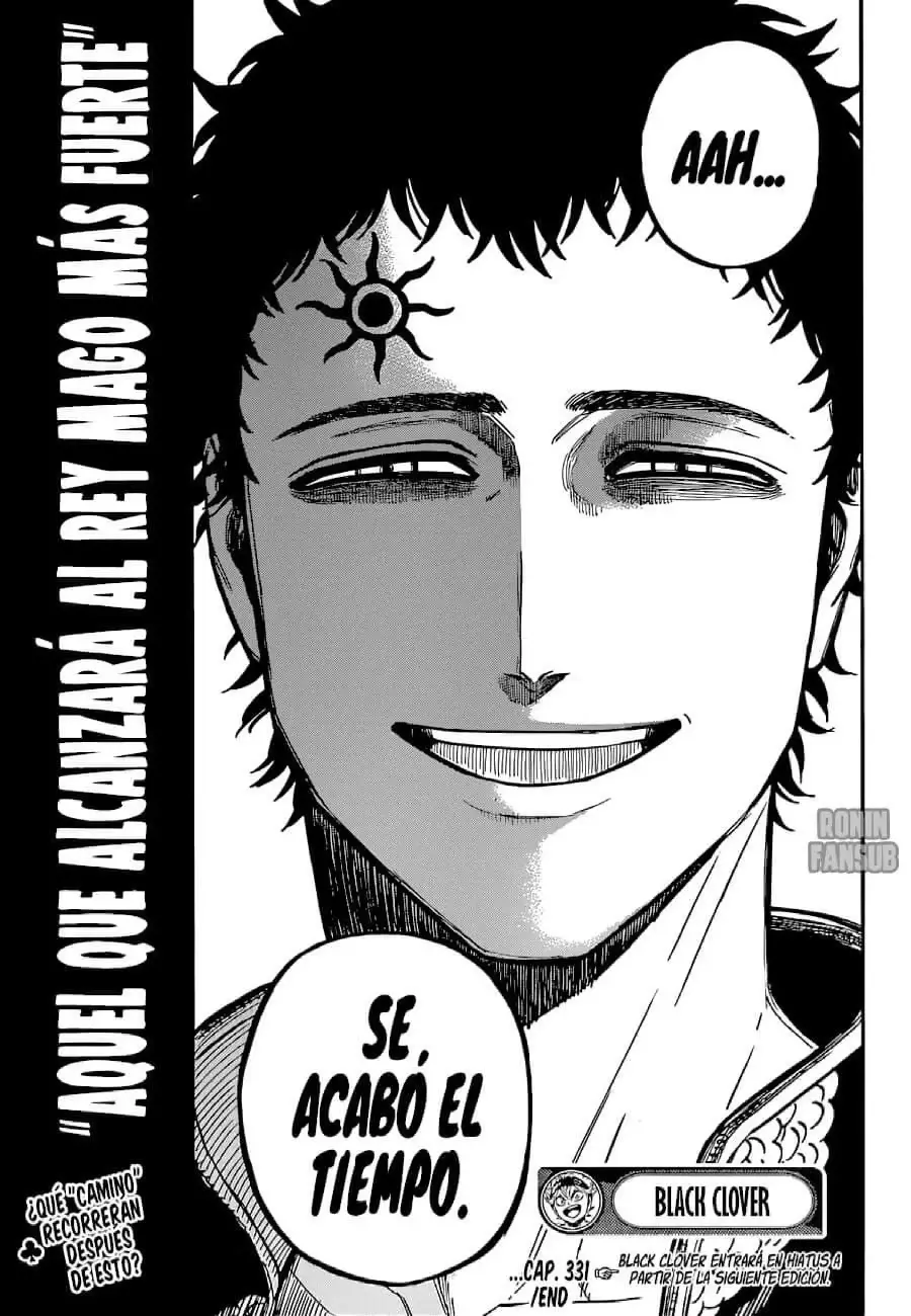 Black Clover capítulo 331, página 19