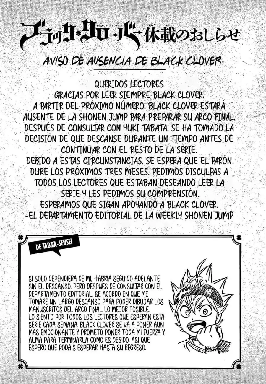 Black Clover capítulo 331, página 20