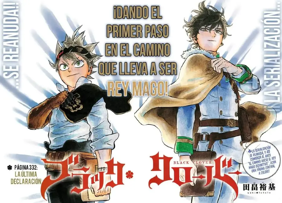 Black Clover capítulo 332, página 3
