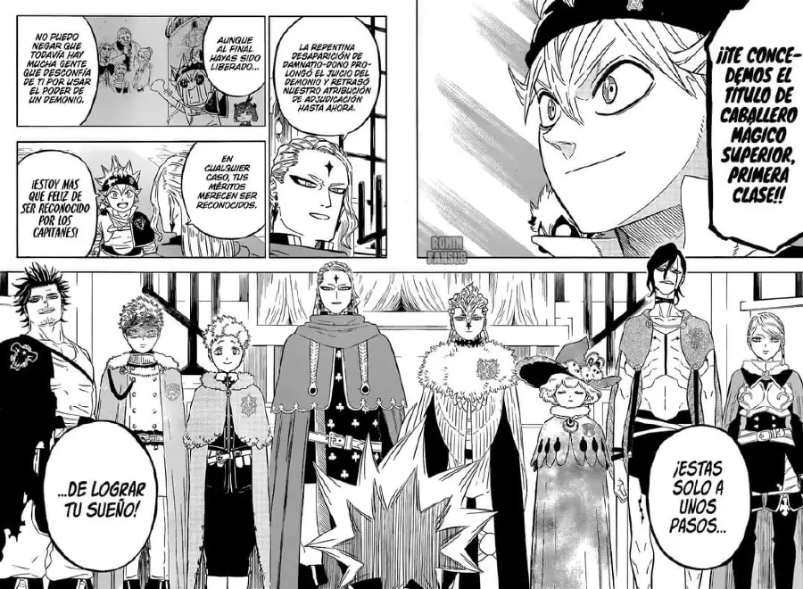 Black Clover capítulo 332, página 8