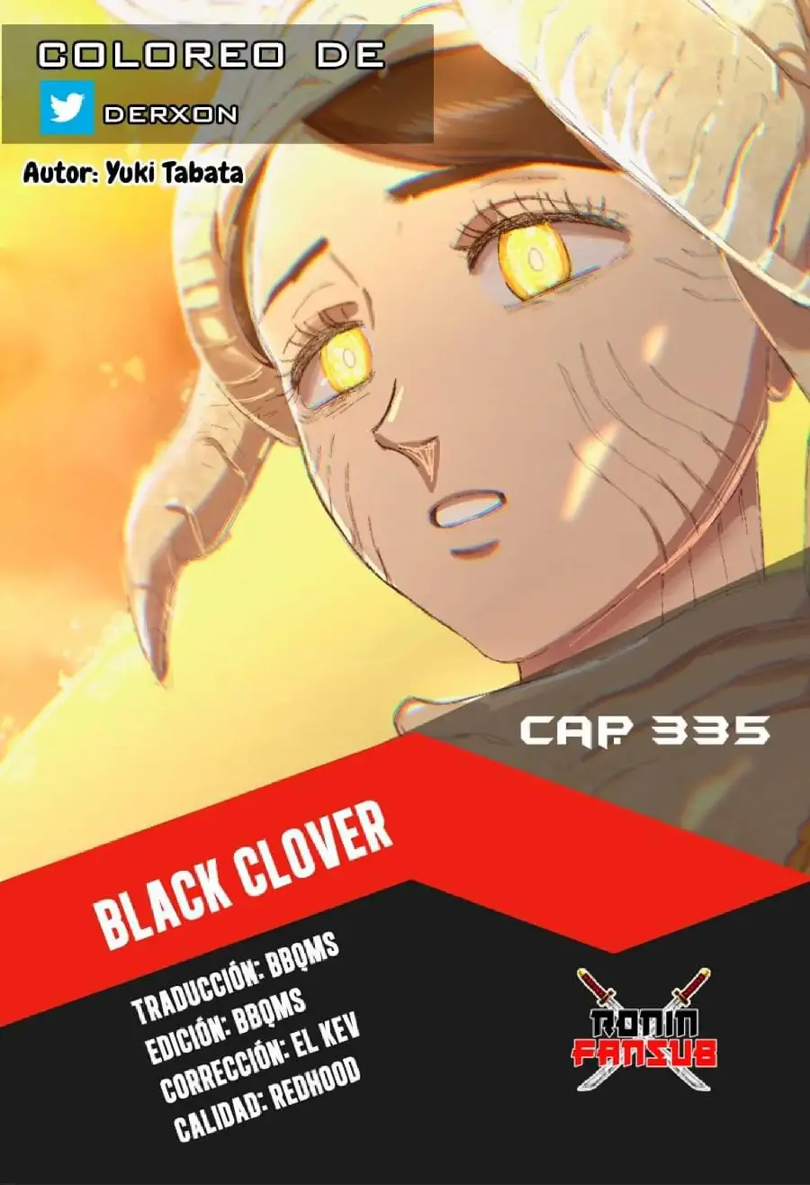 Black Clover capítulo 335, página 1