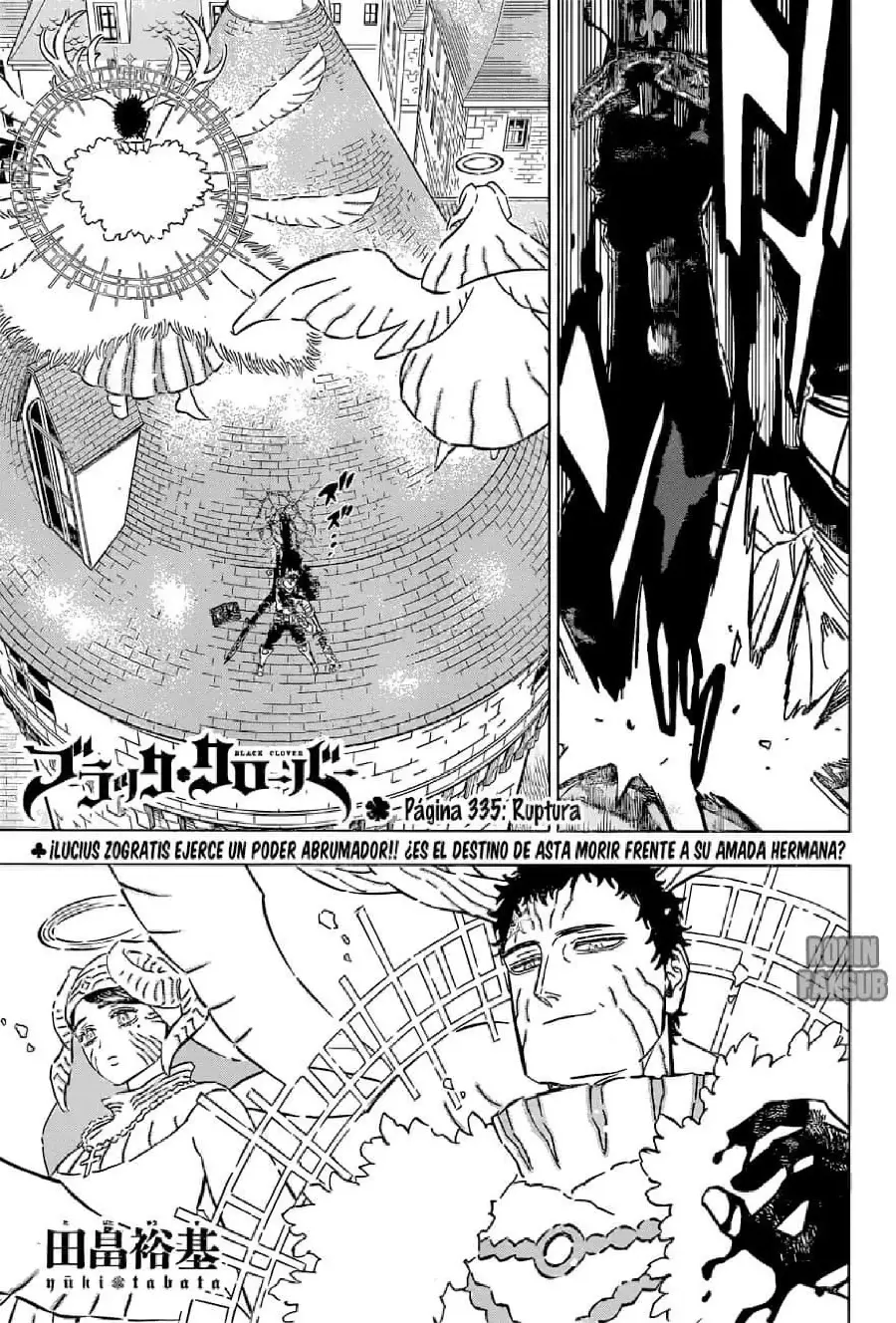 Black Clover capítulo 335, página 2