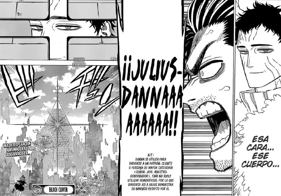 Black Clover capítulo 335, página 16
