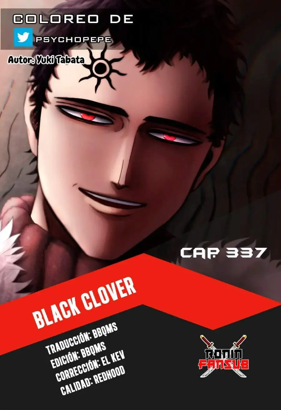 Black Clover capítulo 337, página 1