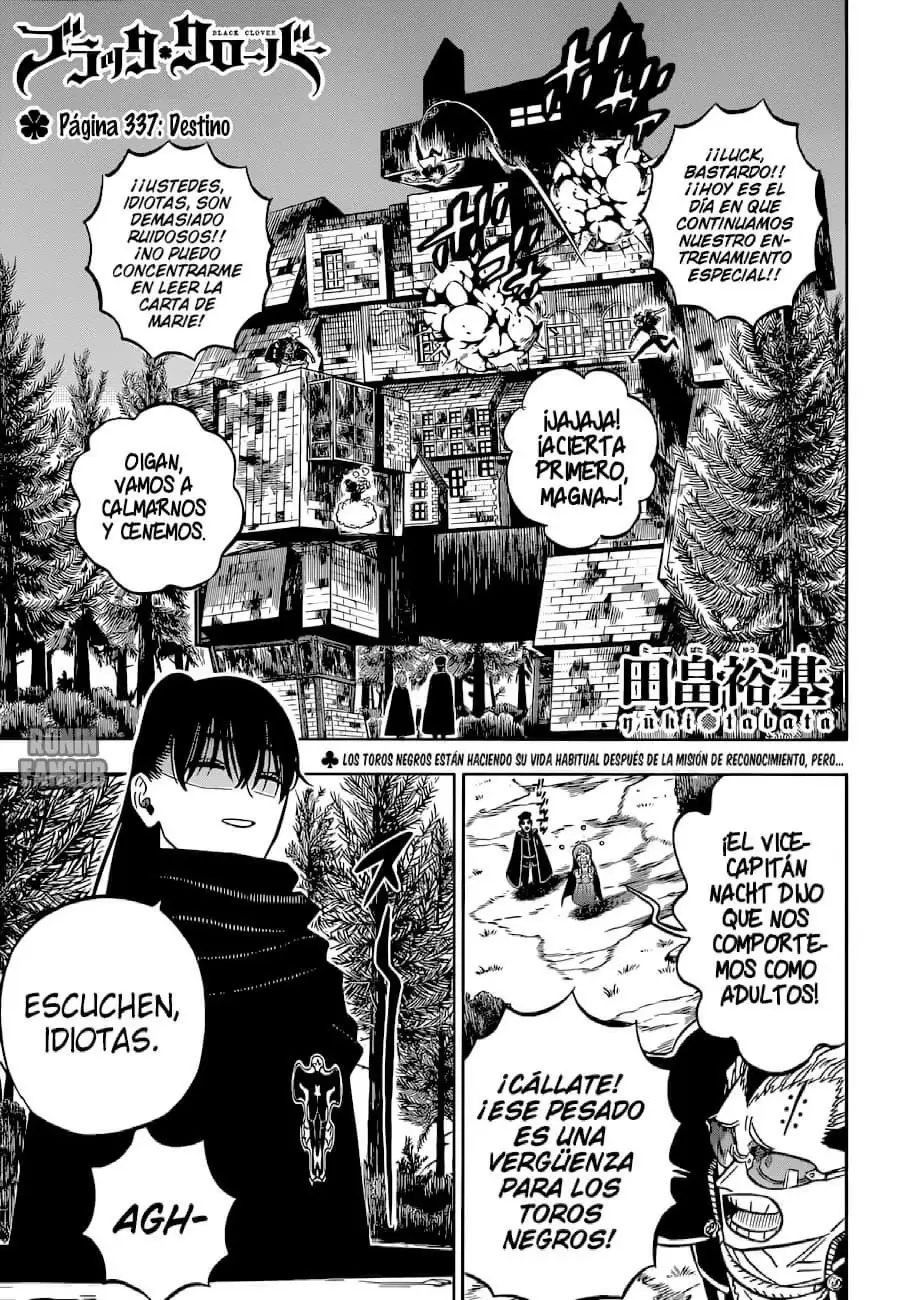 Black Clover capítulo 337, página 2