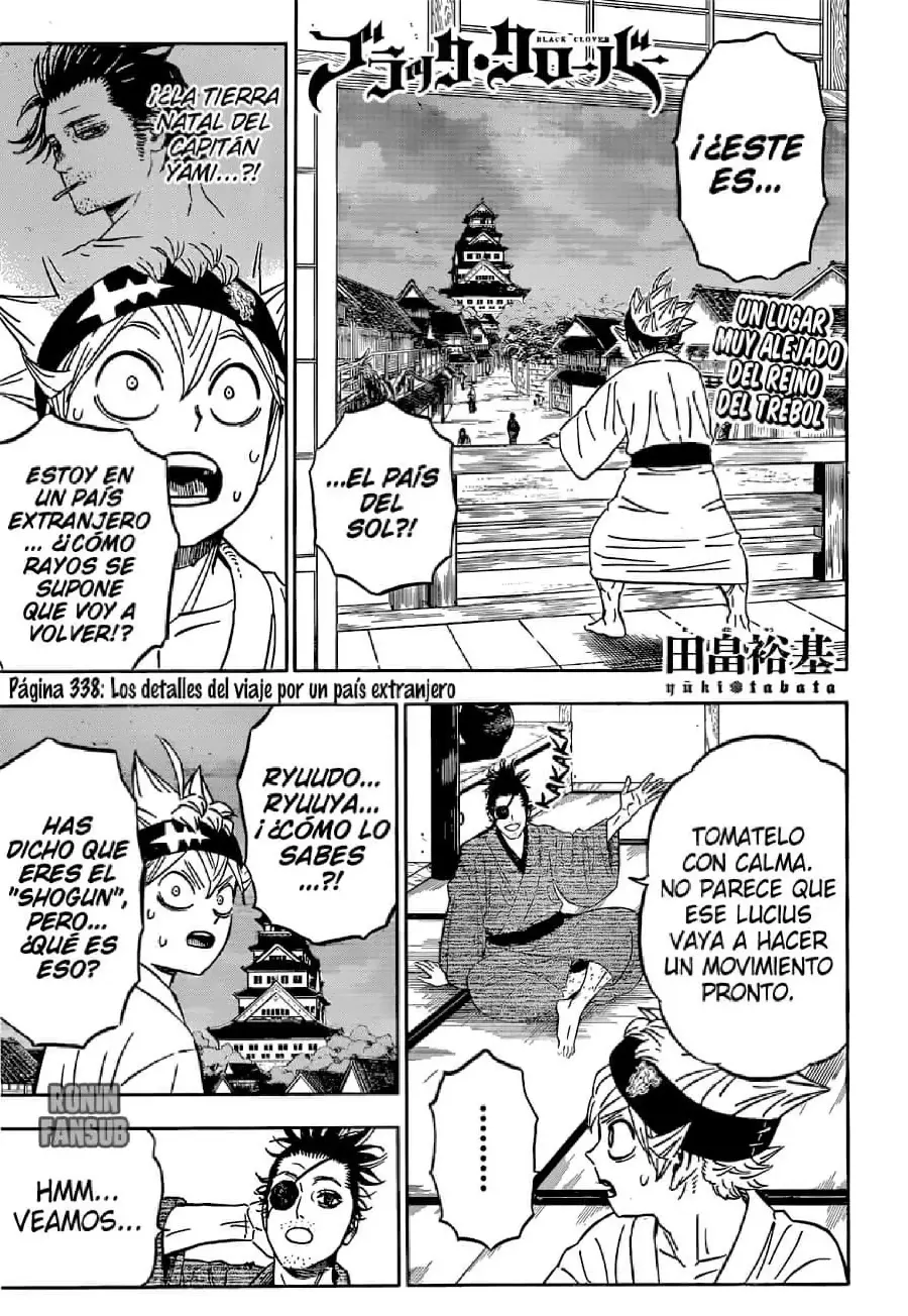 Black Clover capítulo 338, página 2