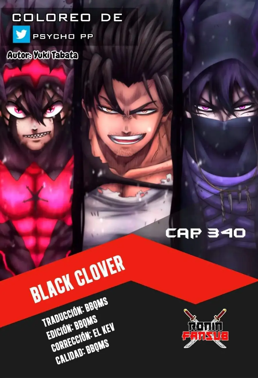 Black Clover capítulo 340, página 1