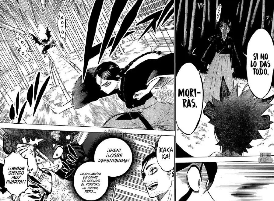 Black Clover capítulo 340, página 6