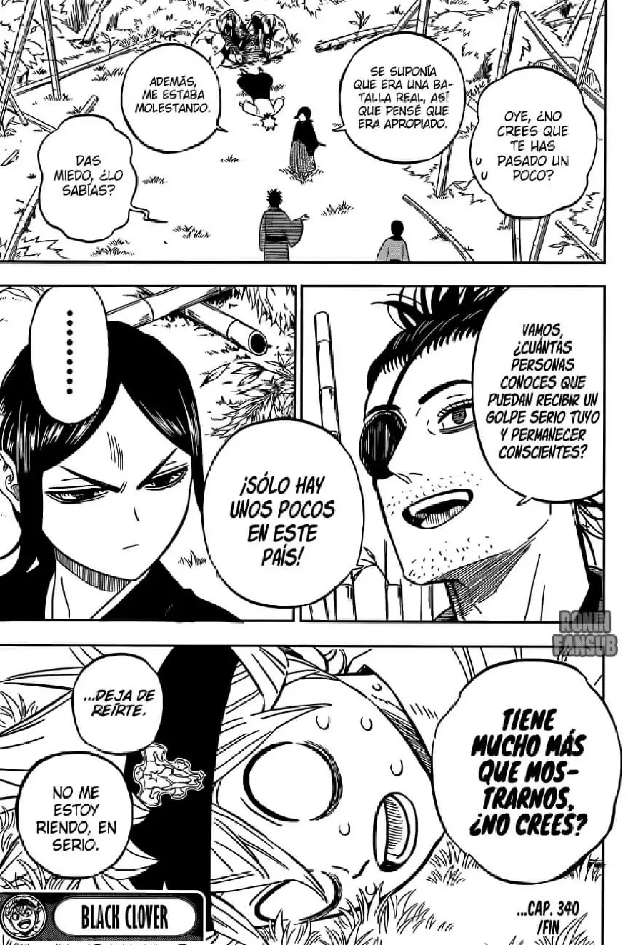 Black Clover capítulo 340, página 16
