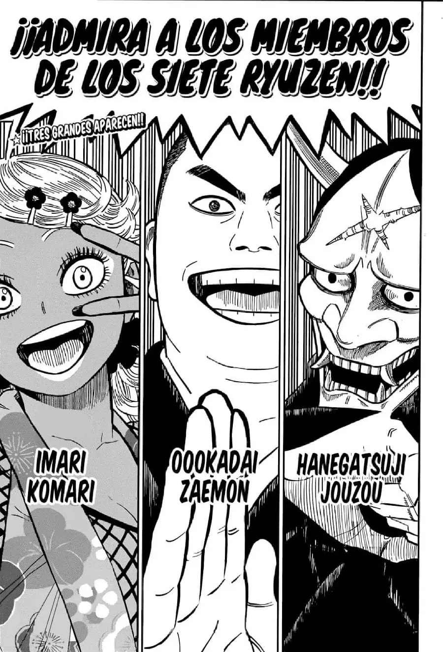 Black Clover capítulo 341, página 3