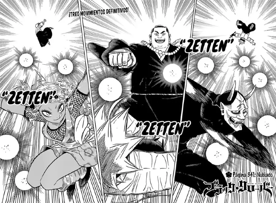 Black Clover capítulo 341, página 4