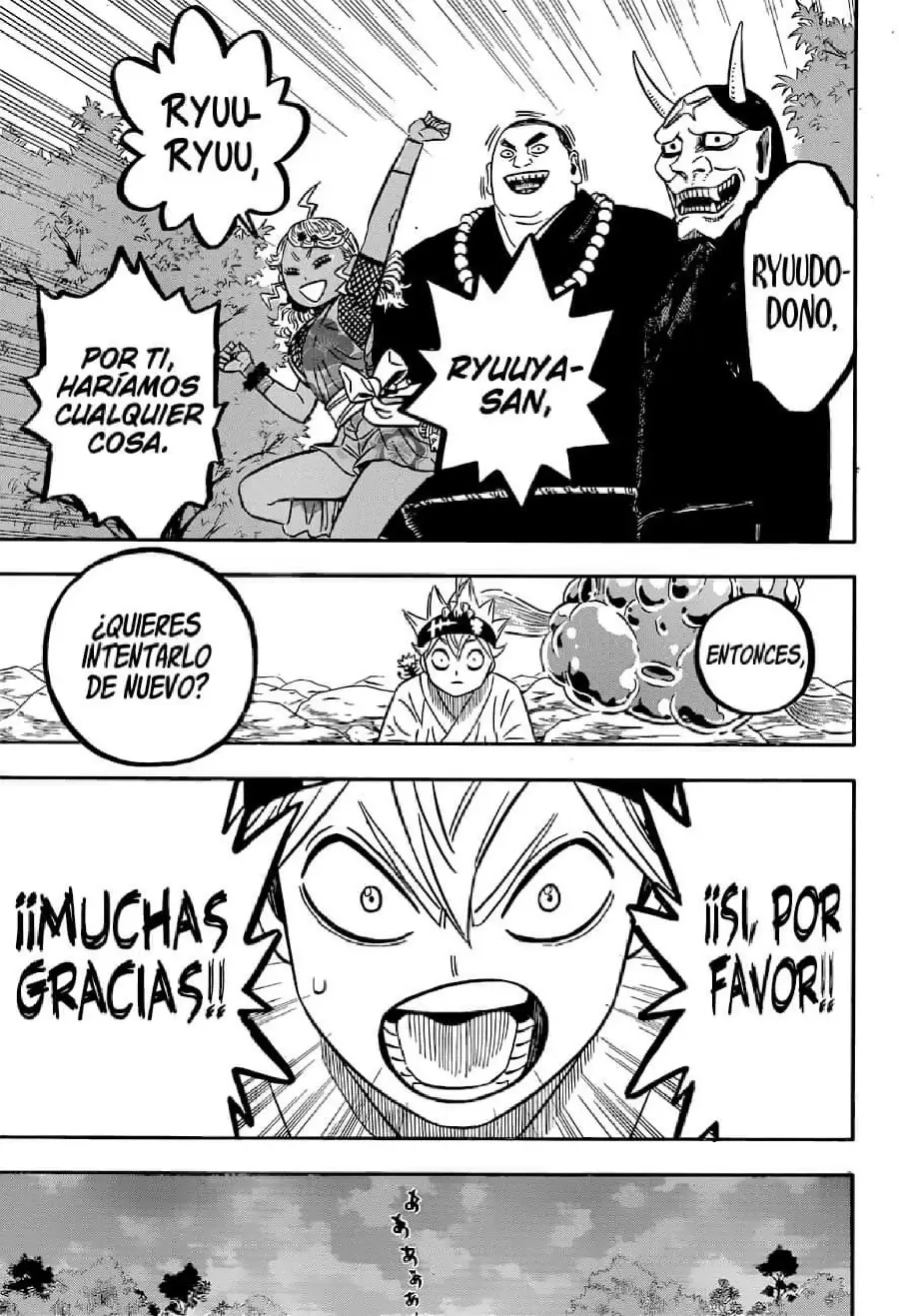 Black Clover capítulo 341, página 8