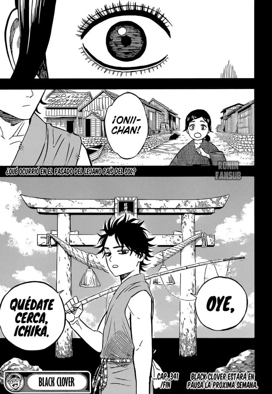Black Clover capítulo 341, página 18