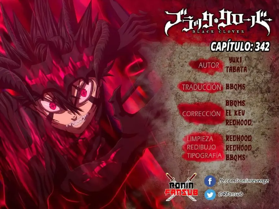 Black Clover capítulo 342, página 1