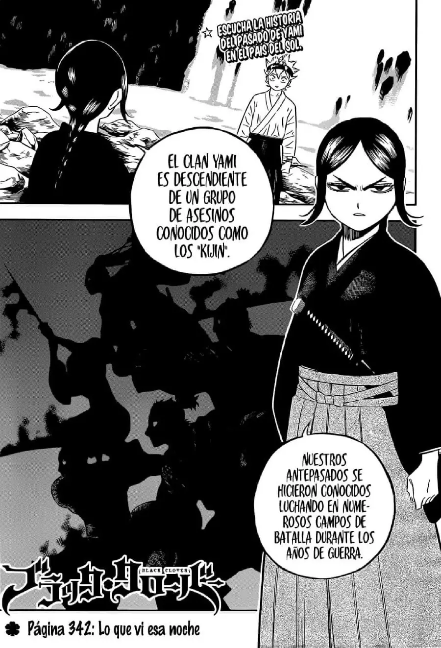 Black Clover capítulo 342, página 2