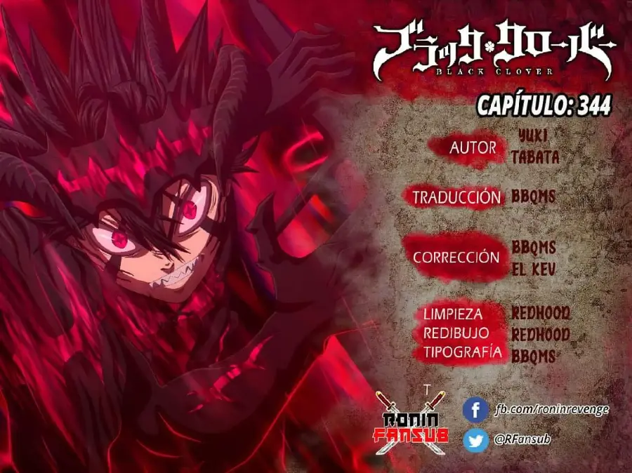 Black Clover capítulo 344, página 1