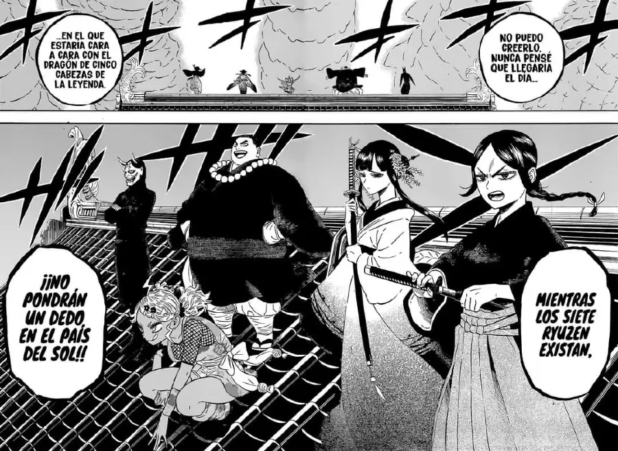 Black Clover capítulo 344, página 13