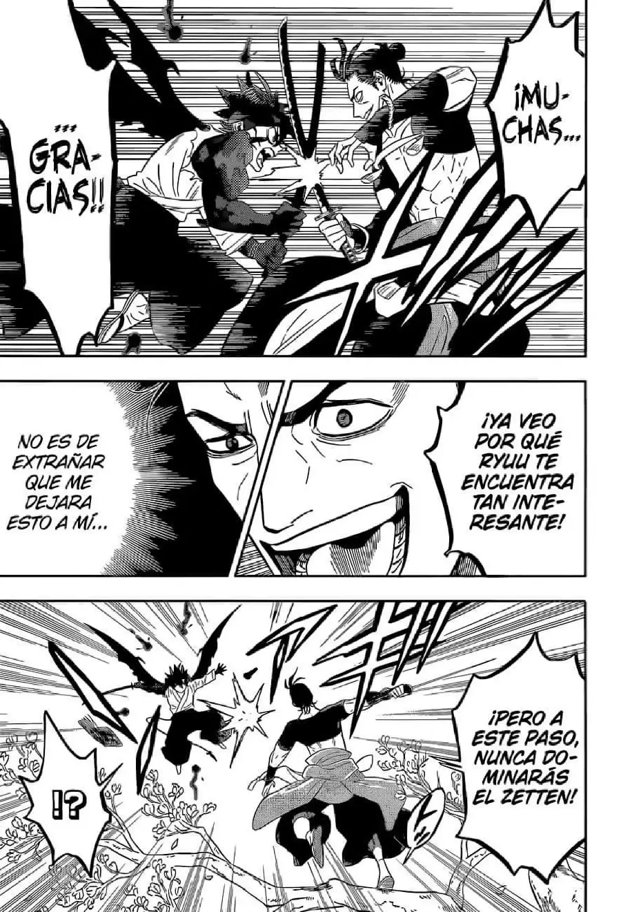 Black Clover capítulo 345, página 8