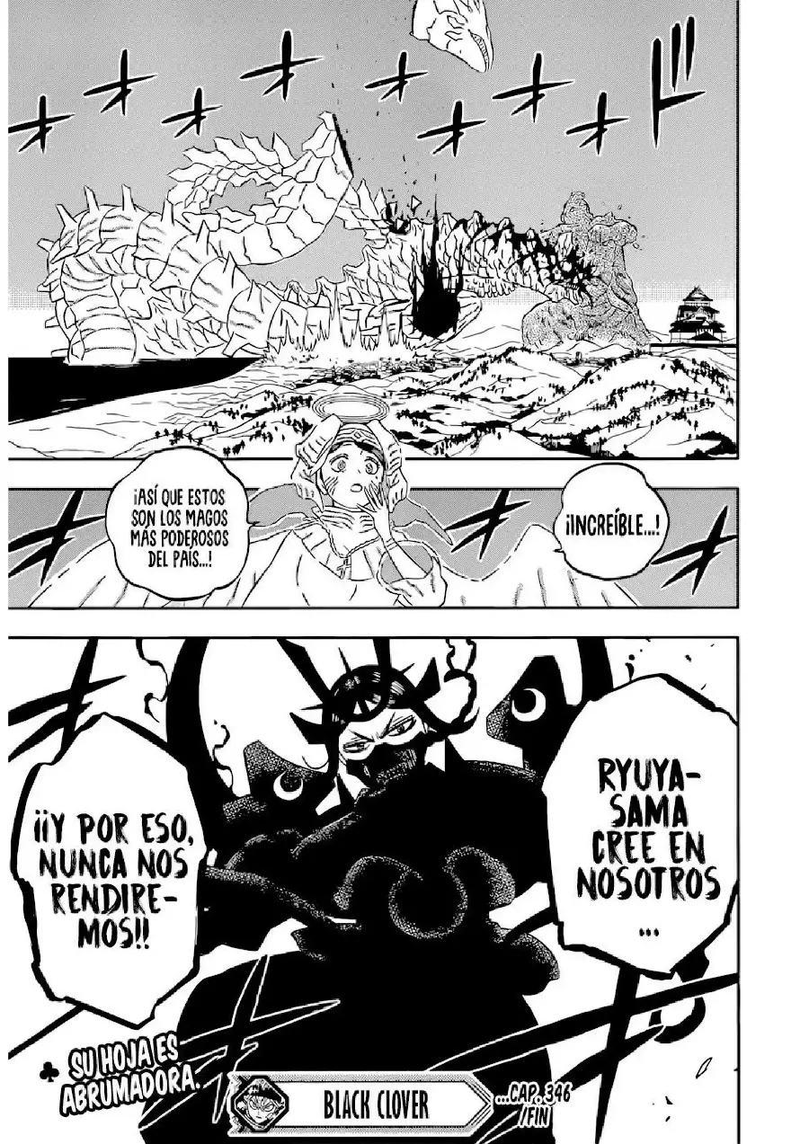 Black Clover capítulo 346, página 16