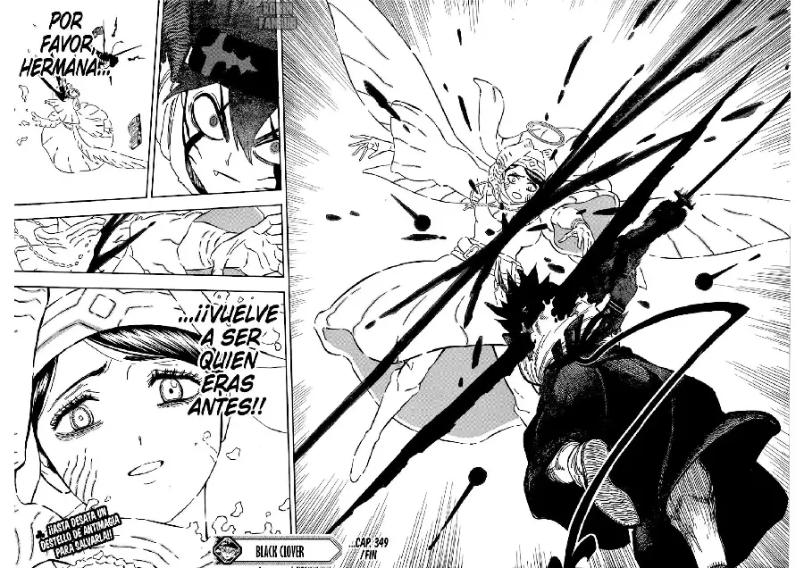 Black Clover capítulo 349, página 14