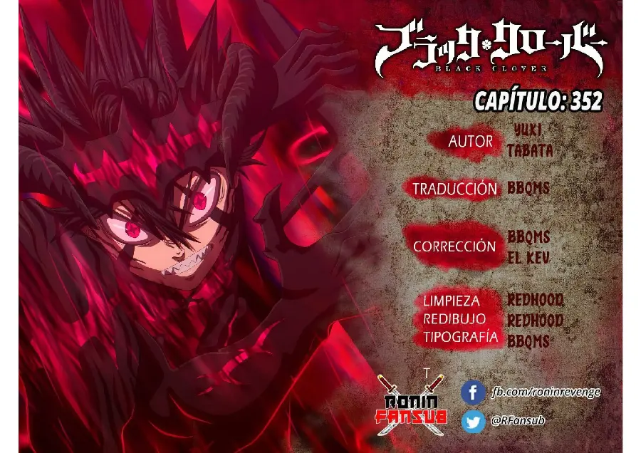 Black Clover capítulo 352, página 1