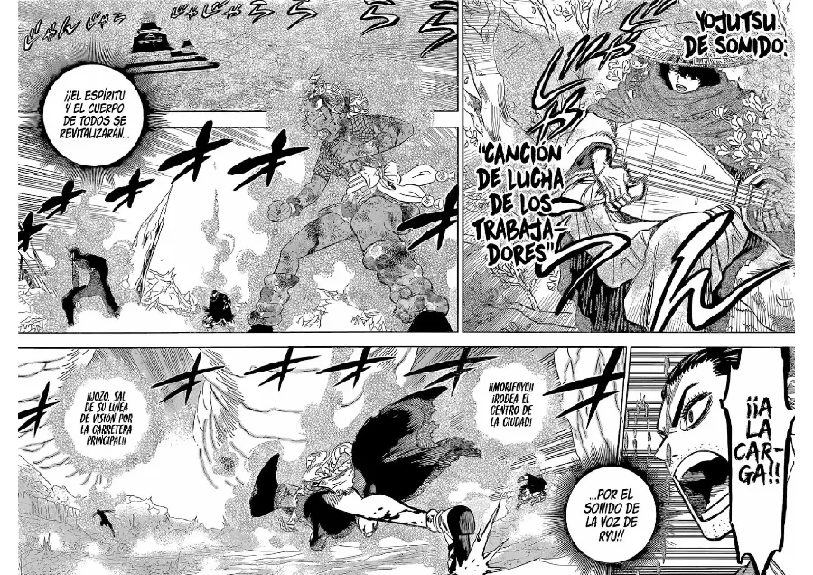 Black Clover capítulo 352, página 4