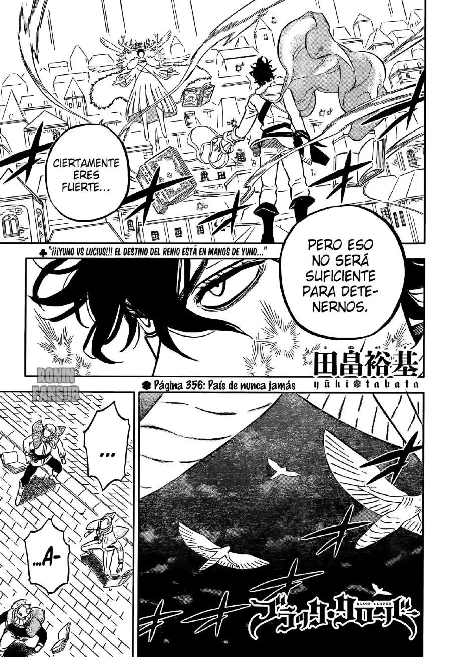 Black Clover capítulo 356, página 2