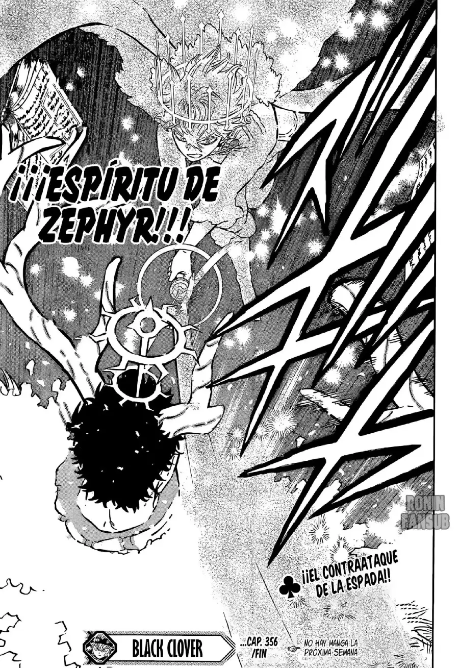 Black Clover capítulo 356, página 14