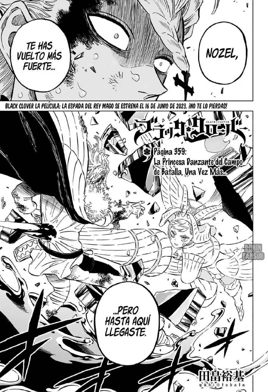 Black Clover capítulo 359, página 1
