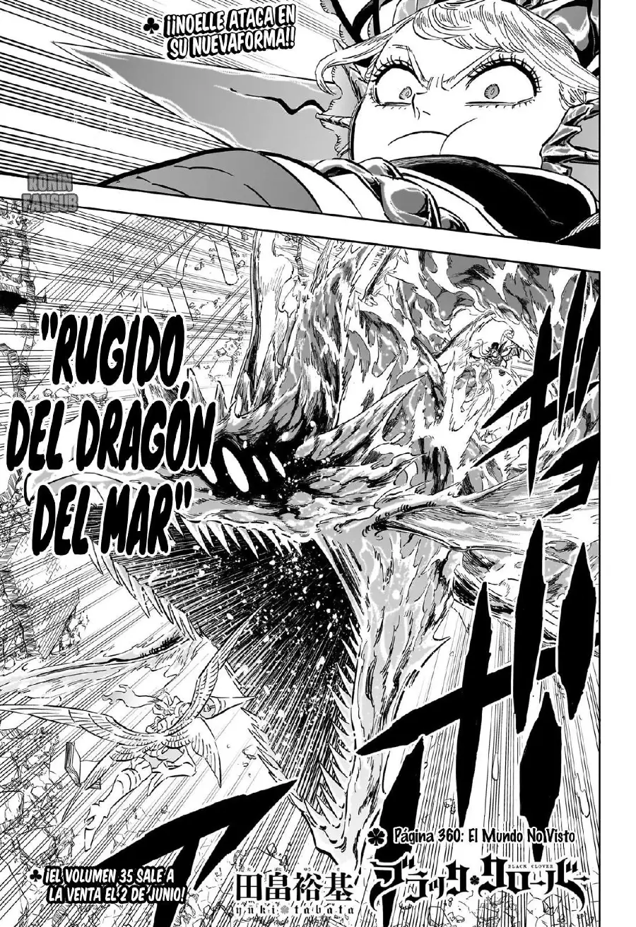 Black Clover capítulo 360, página 1
