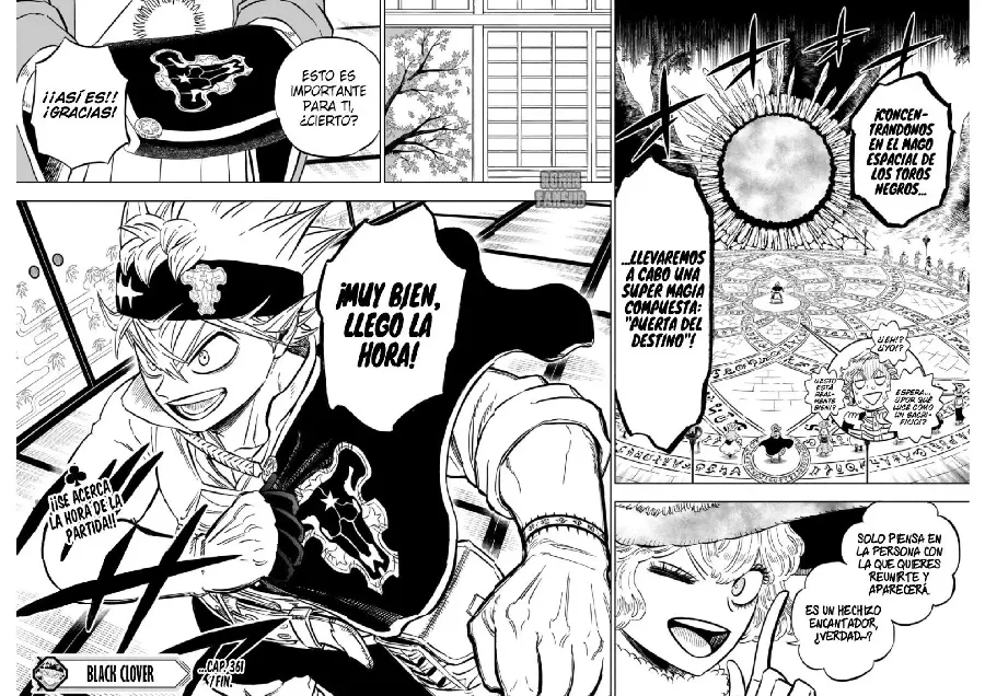 Black Clover capítulo 361, página 12