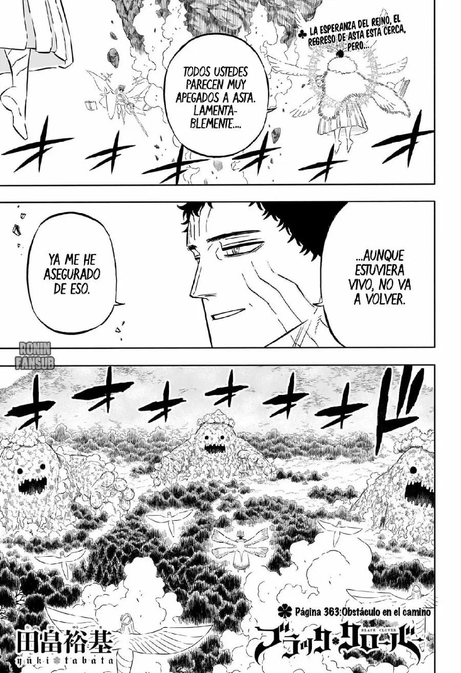 Black Clover capítulo 363, página 1