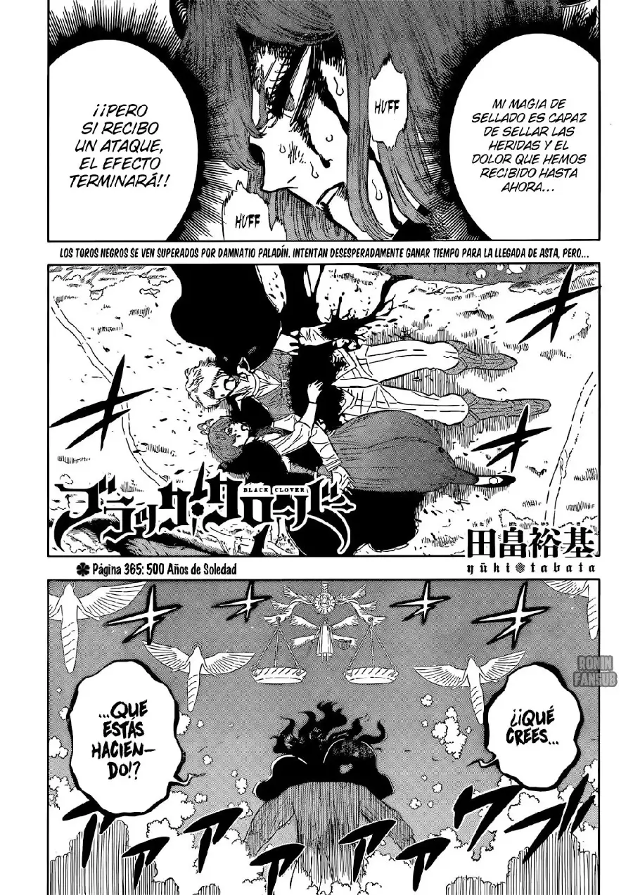 Black Clover capítulo 365, página 2