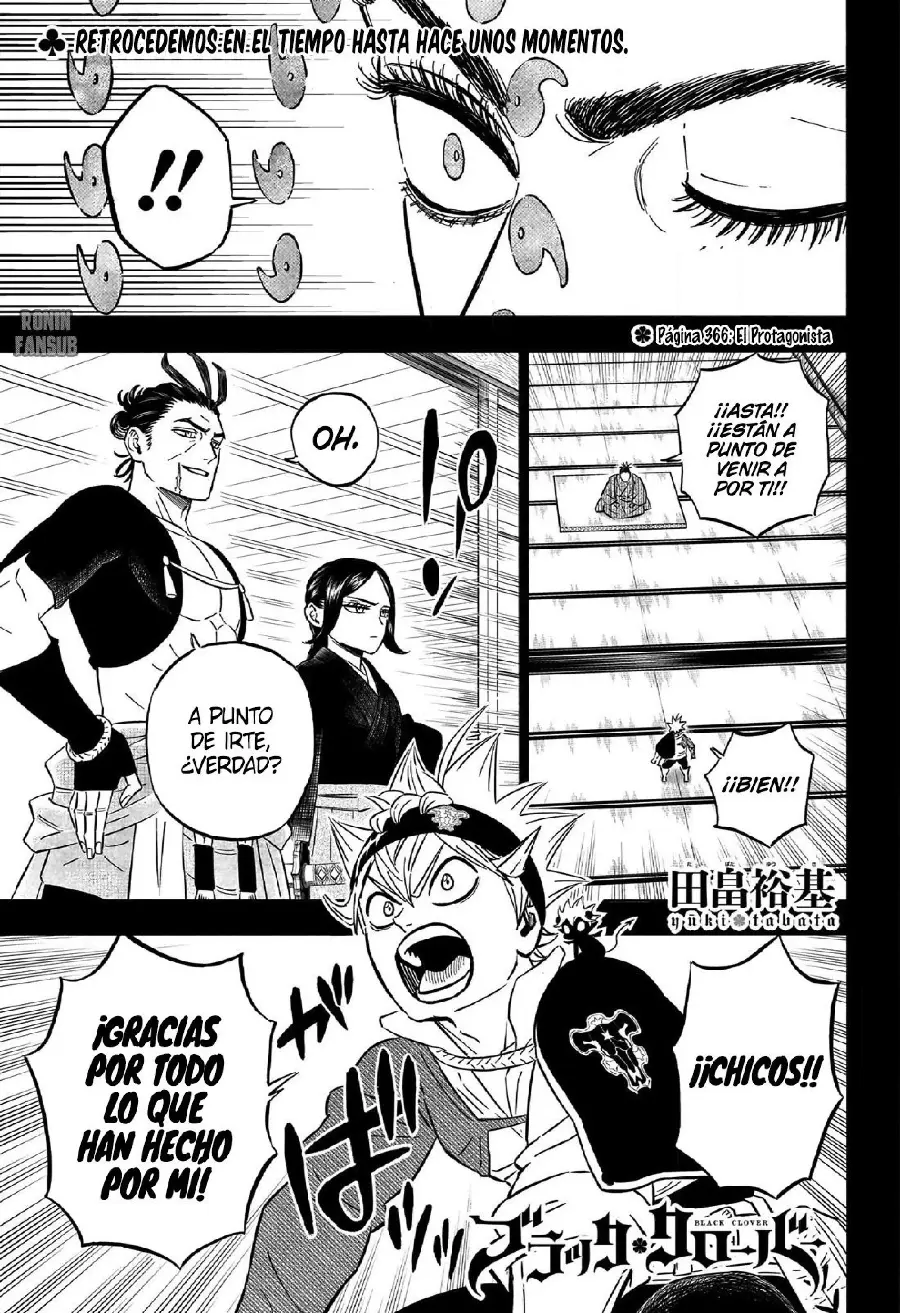 Black Clover capítulo 366, página 2