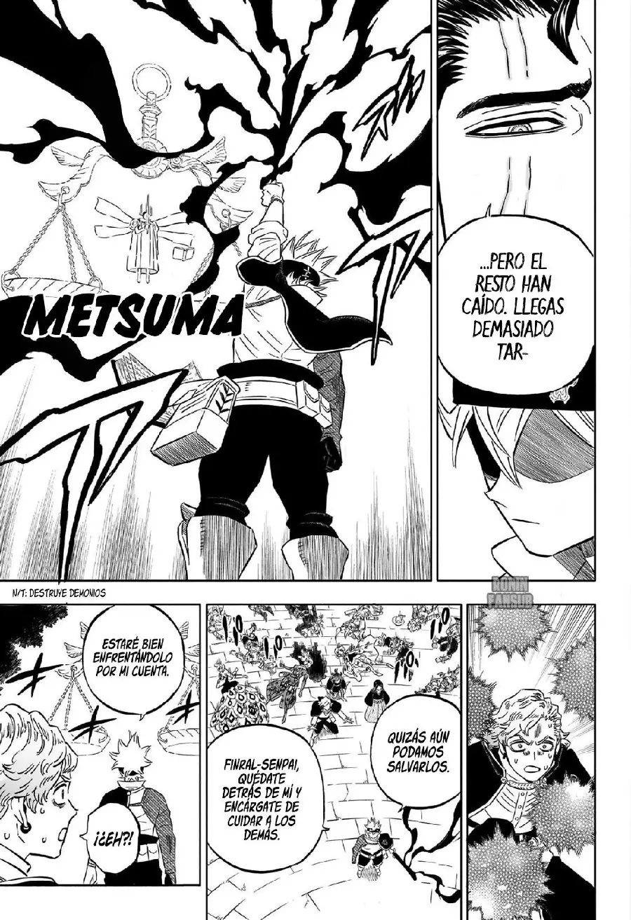 Black Clover capítulo 366, página 8